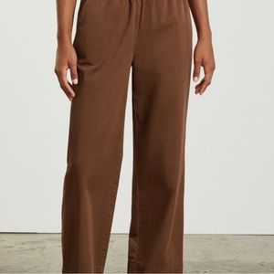 Everlane the easy pant brown